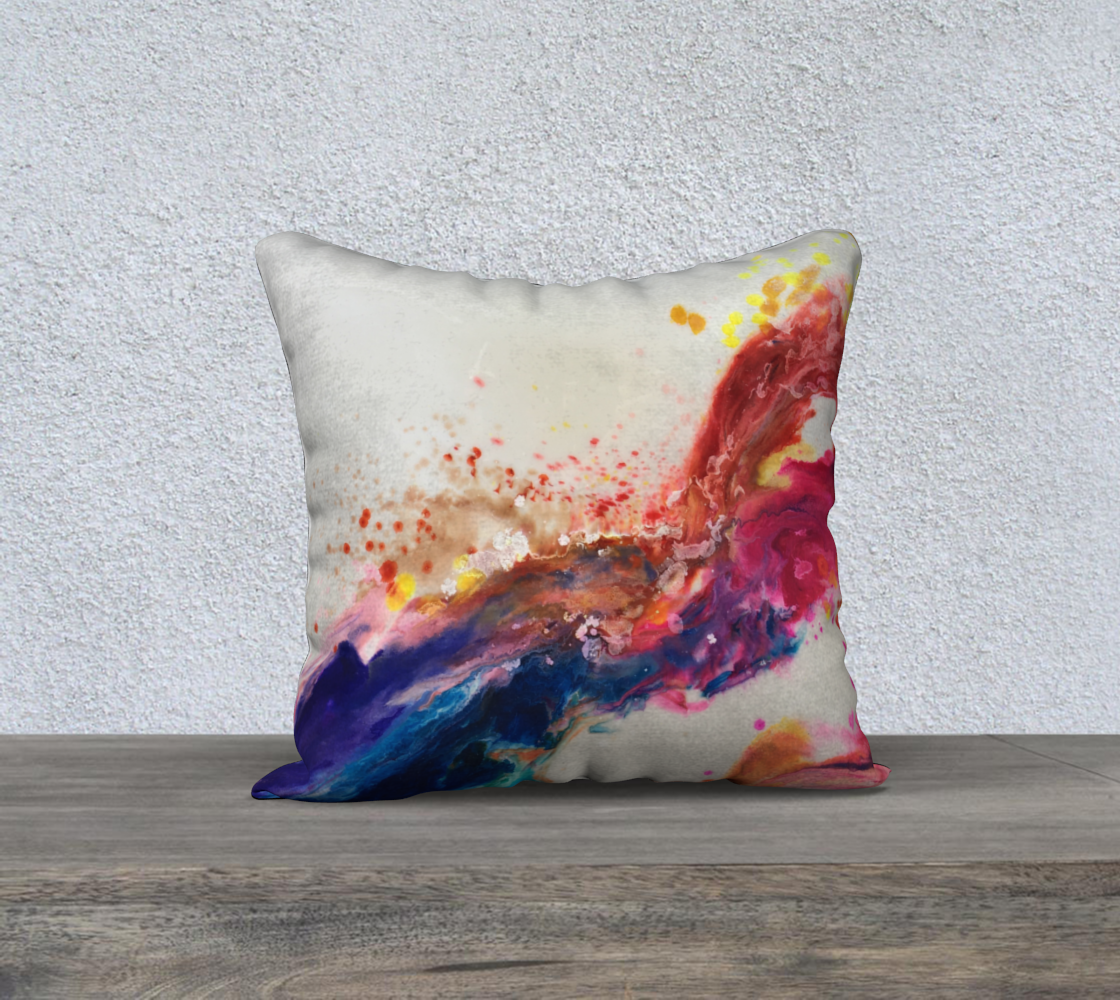 Splash - 18 X 18 pillow