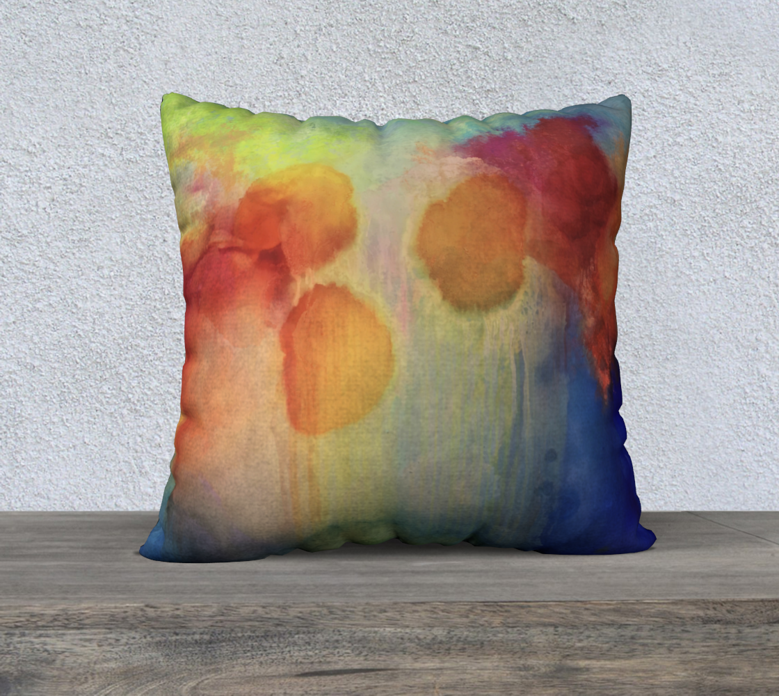 Abstract Throw Pillow | Abstract Pillow | E. Wildman Gallery