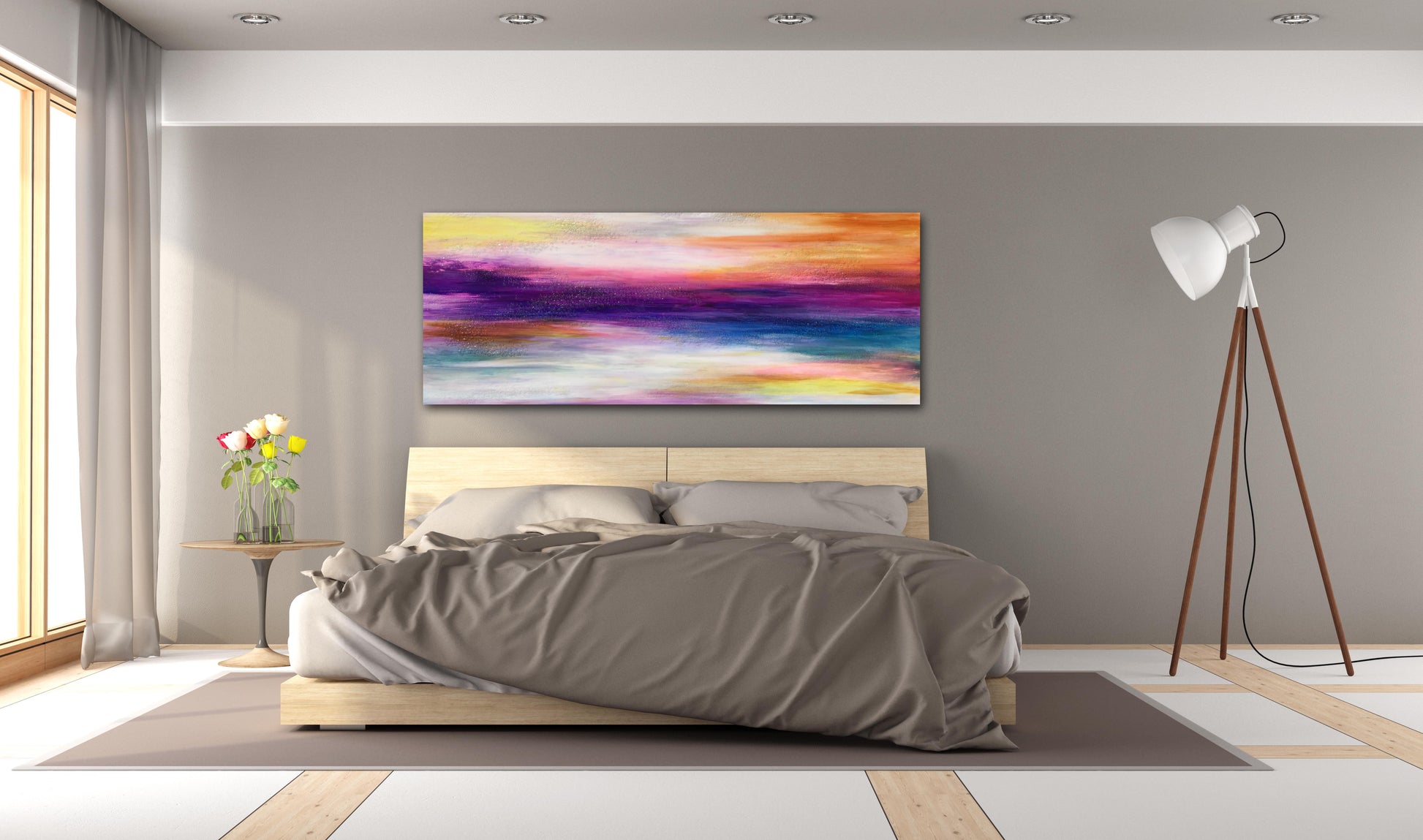 Sunset Art Painting | Sunset Painting | E. Wildman Gallery
