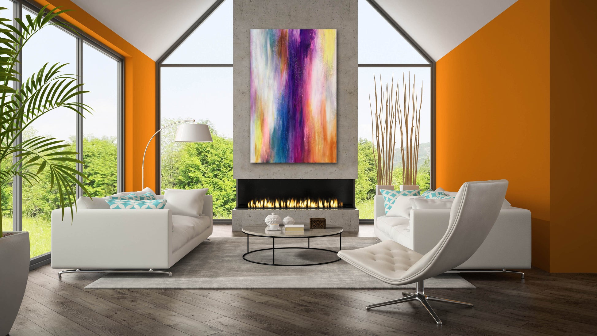 Sunset Art Painting | Sunset Painting | E. Wildman Gallery
