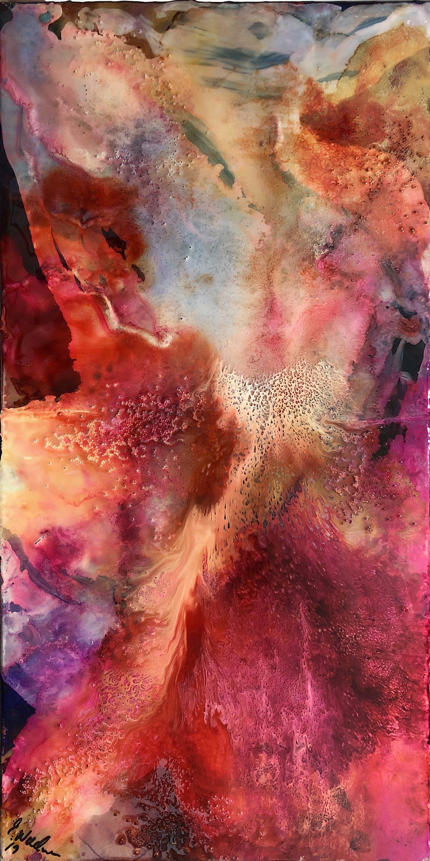 Blooming Art Painting | Abstract Painting | E. Wildman Gallery