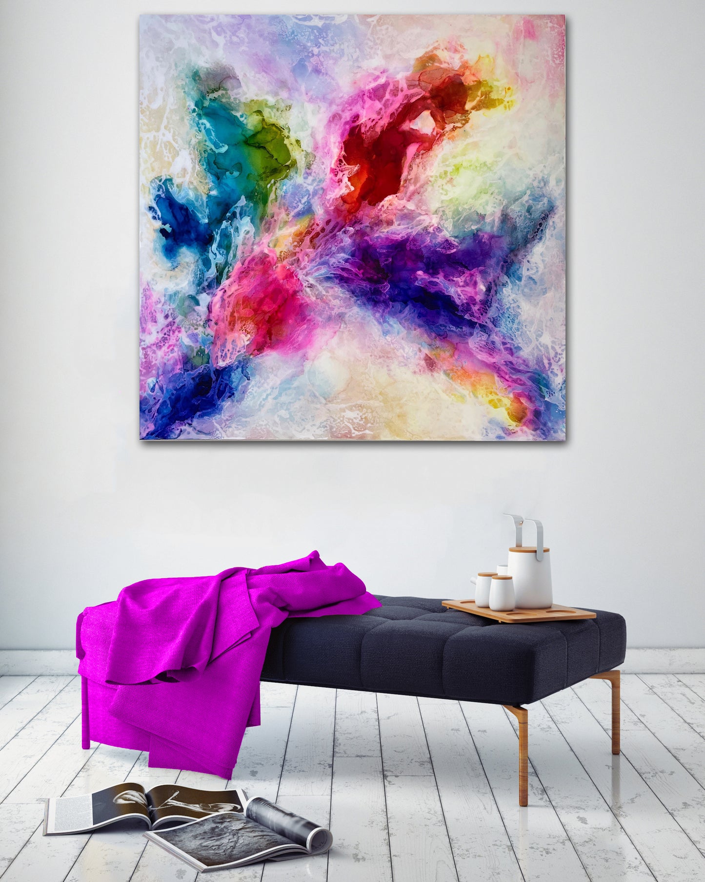 Blurred Dreams Painting | Blurred Painting | E. Wildman Gallery
