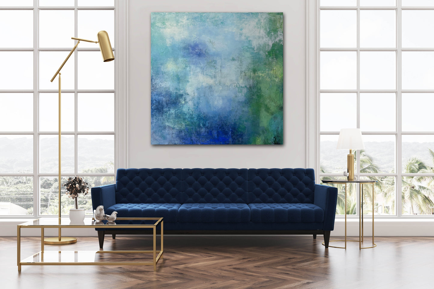 Blurred Luminosity Art Painting | Blurred Painting | E. Wildman Gallery