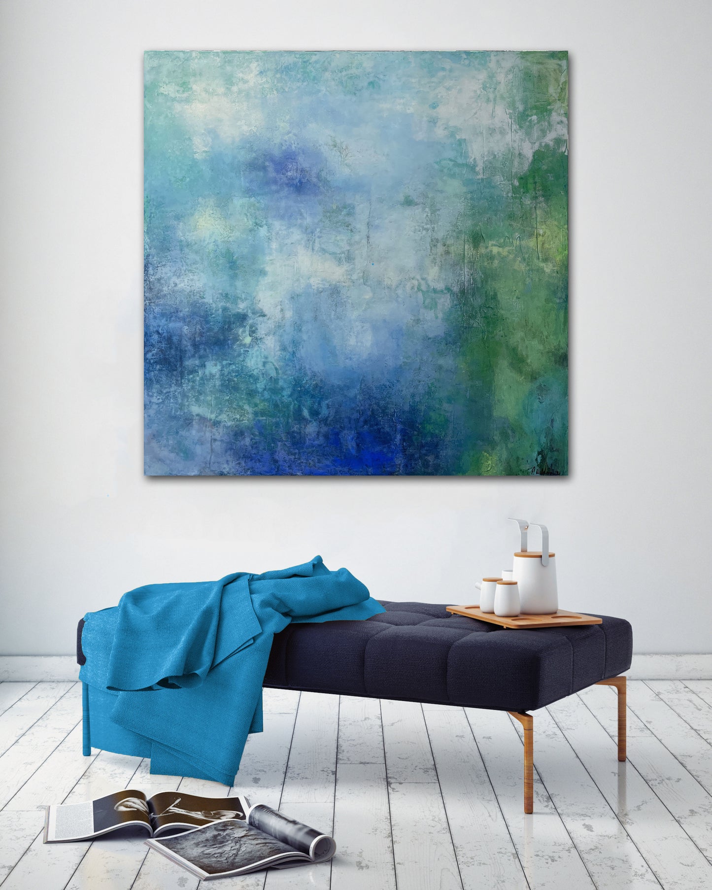 Blurred Luminosity Art Painting | Blurred Painting | E. Wildman Gallery