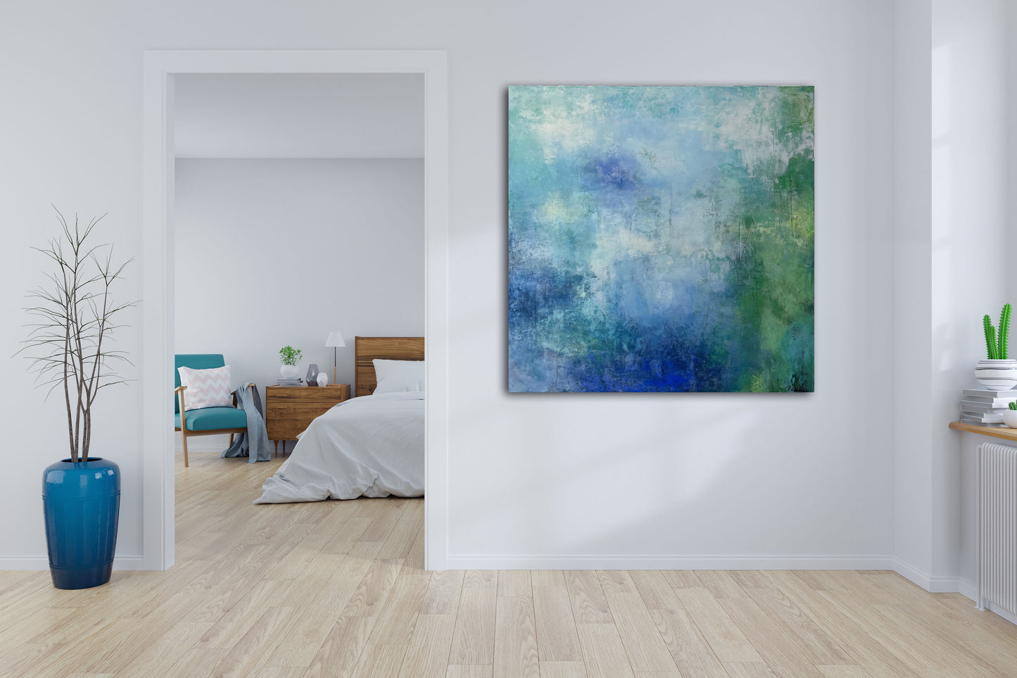 Blurred Luminosity Art Painting | Blurred Painting | E. Wildman Gallery