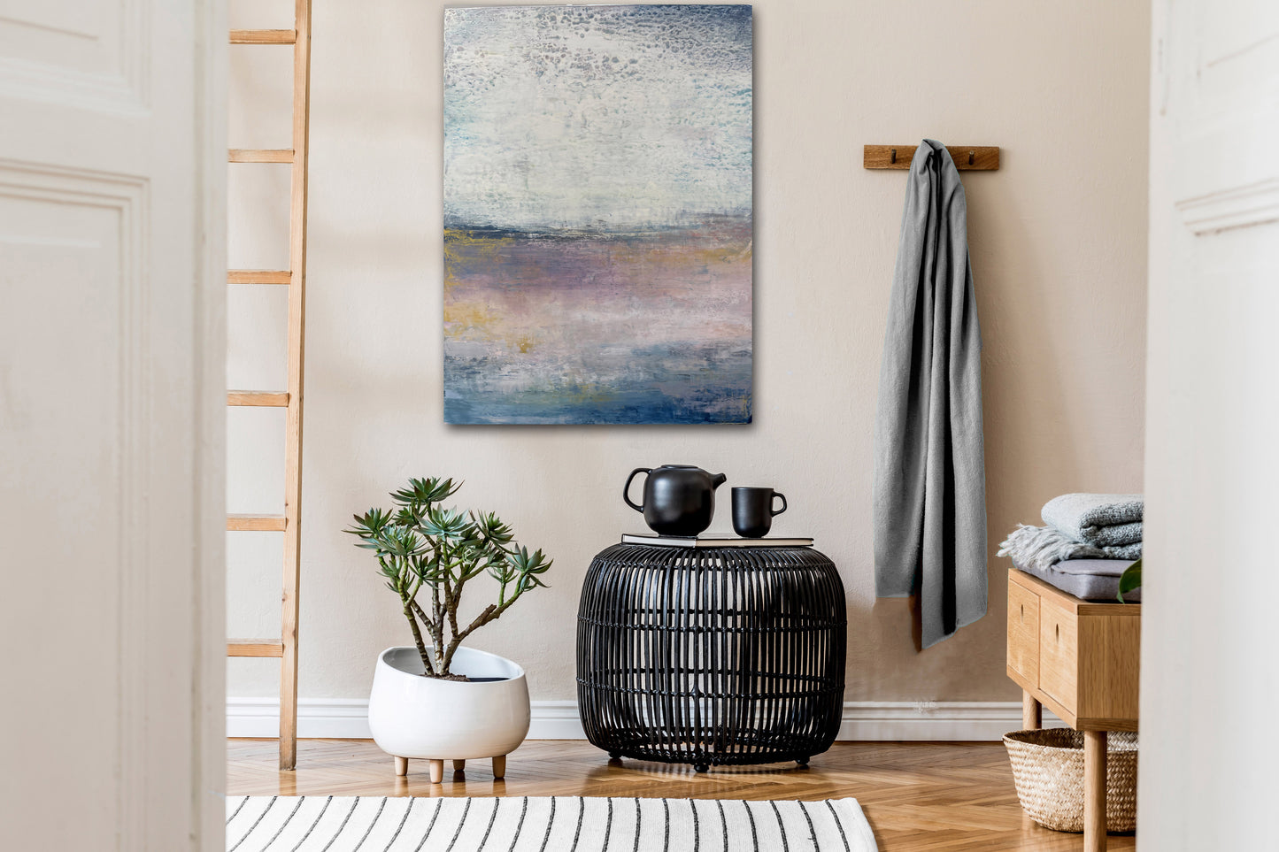 Blushed Dawn Painting | Blushed Dawn Painting | E. Wildman Gallery