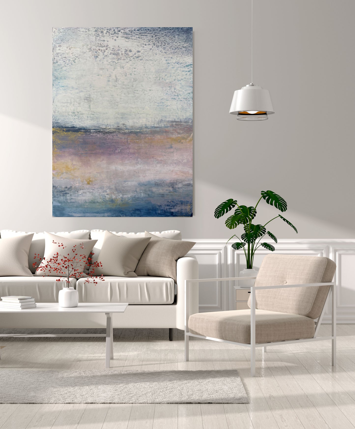 Blushed Dawn Painting | Blushed Dawn Painting | E. Wildman Gallery