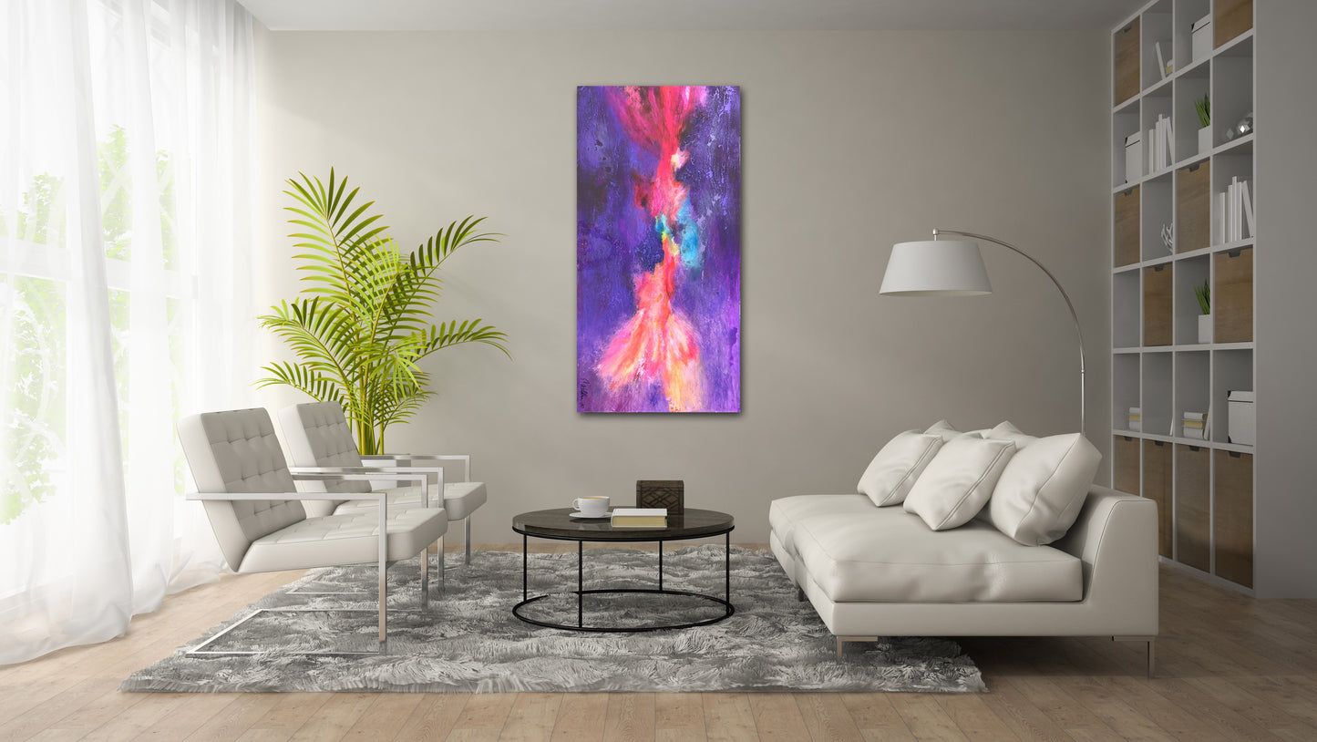 Captured 24" X 48"