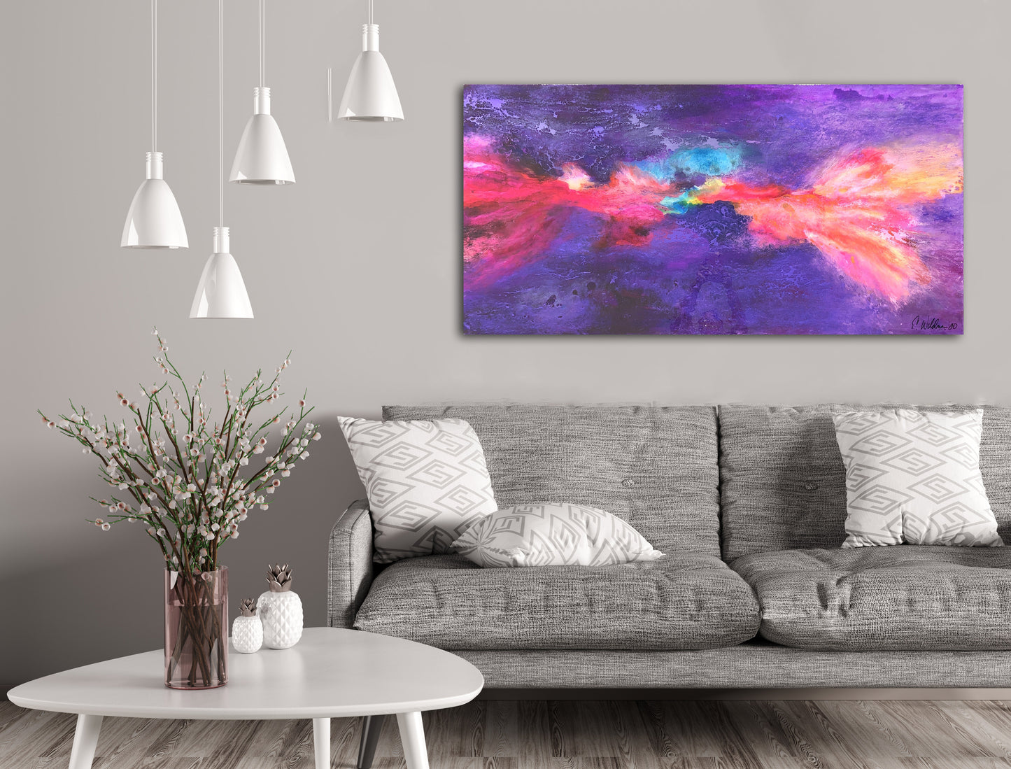 Captured 24" X 48"