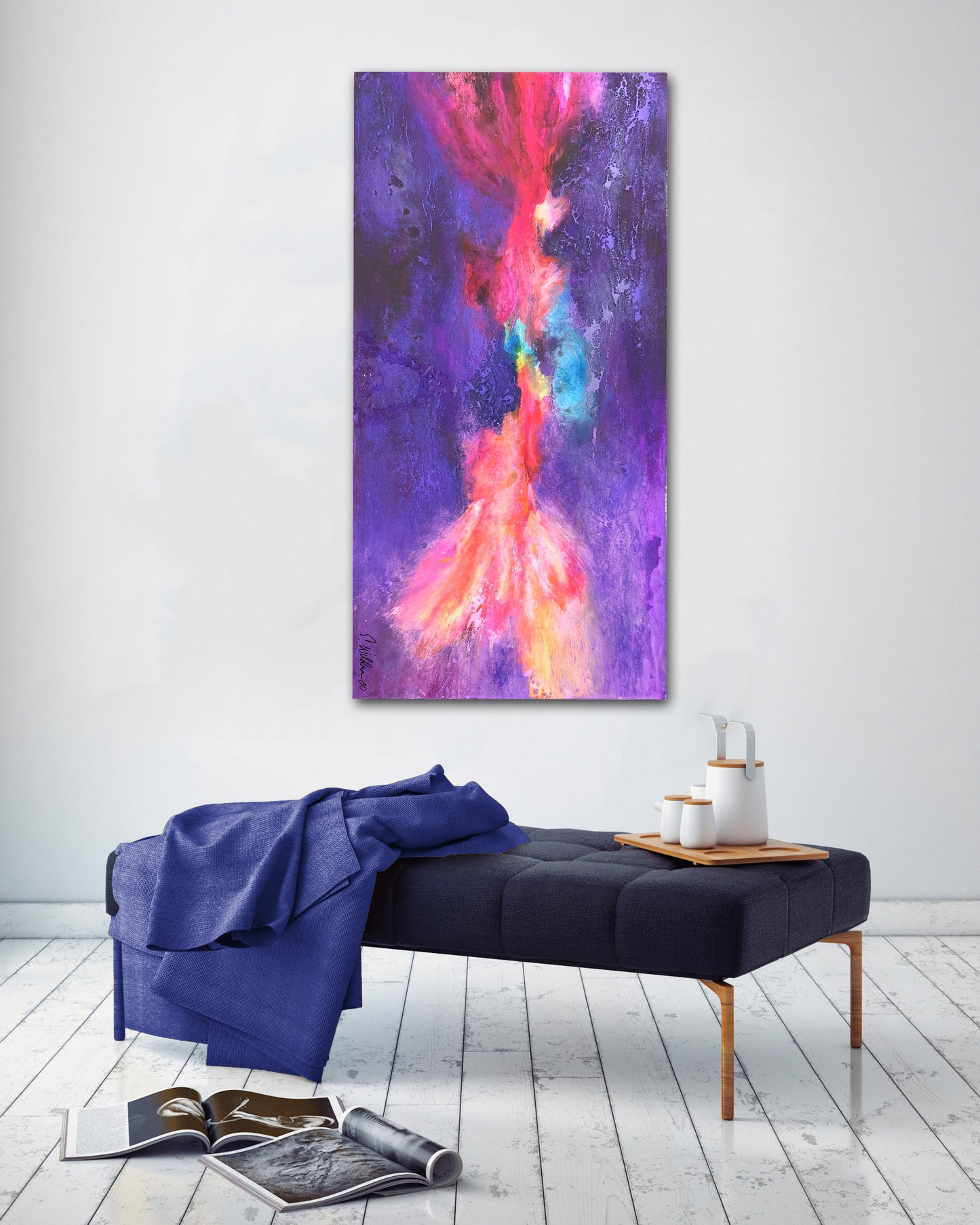 Captured 24" X 48"