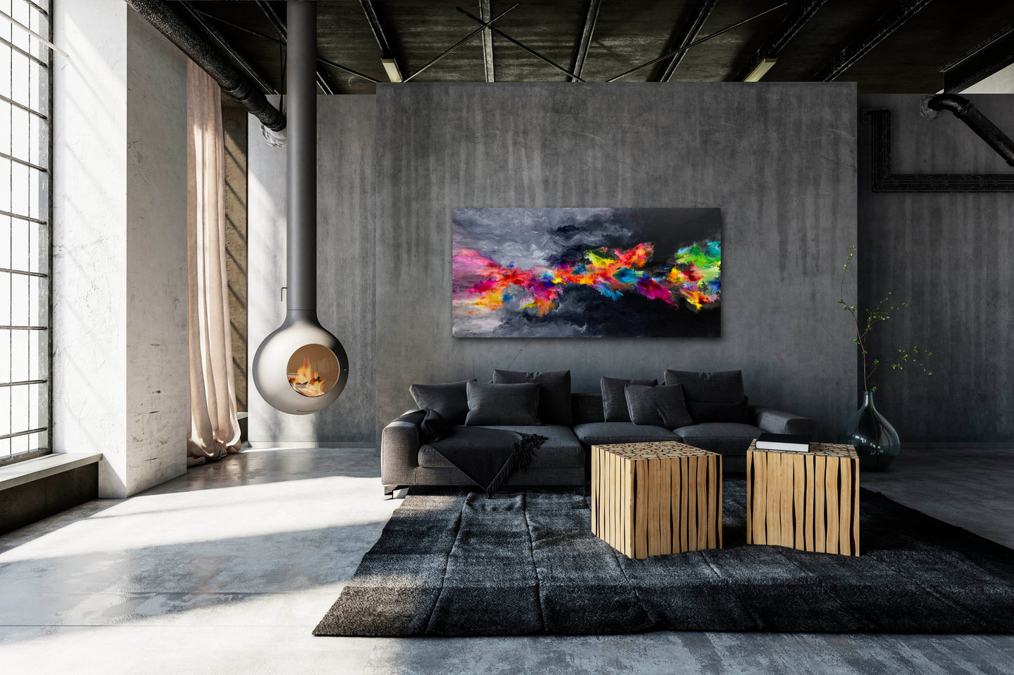 Coming Out 36" X 72" - SOLD