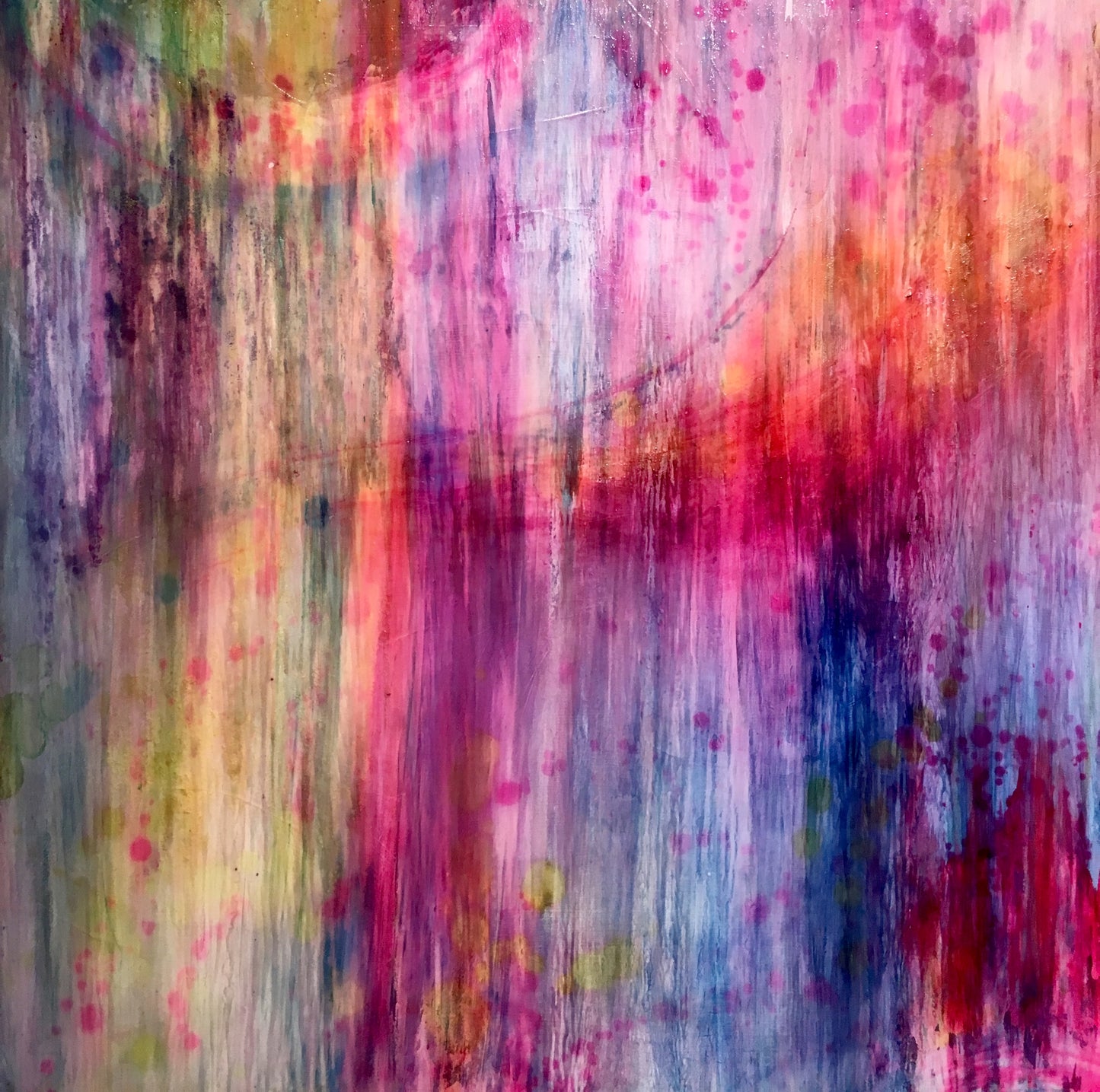 Peering Thru the Rain - SOLD