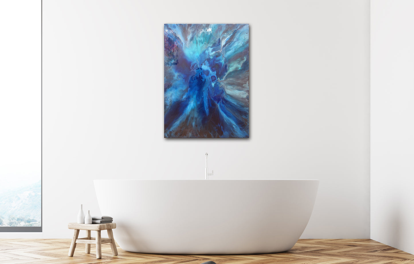 Hypnotic Pulse 30" x 40" - SOLD