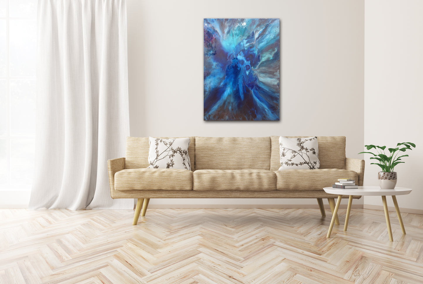 Hypnotic Pulse 30" x 40" - SOLD