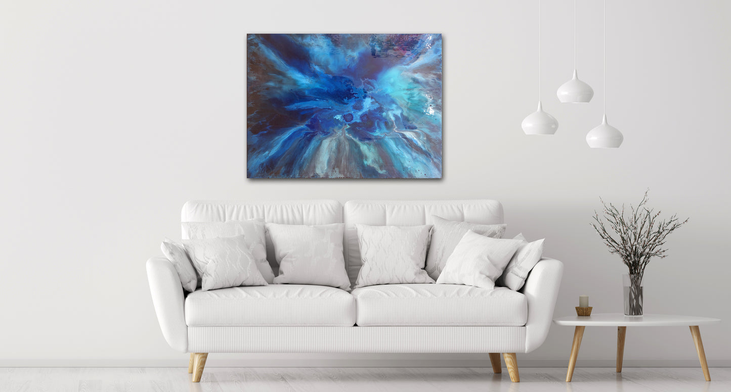 Hypnotic Pulse 30" x 40" - SOLD