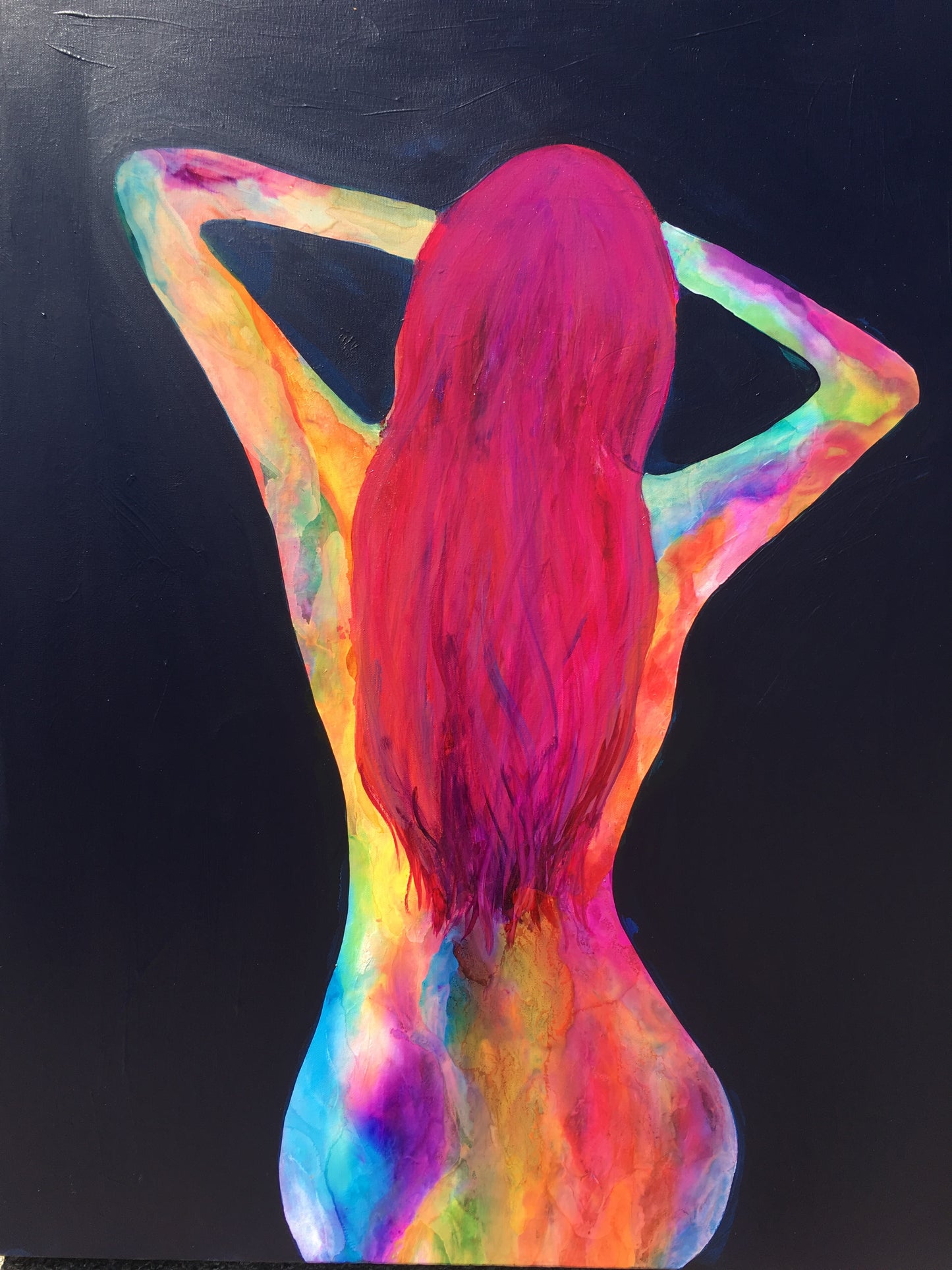 Girl Art Painting | Bootyful Art Painting | E. Wildman Gallery