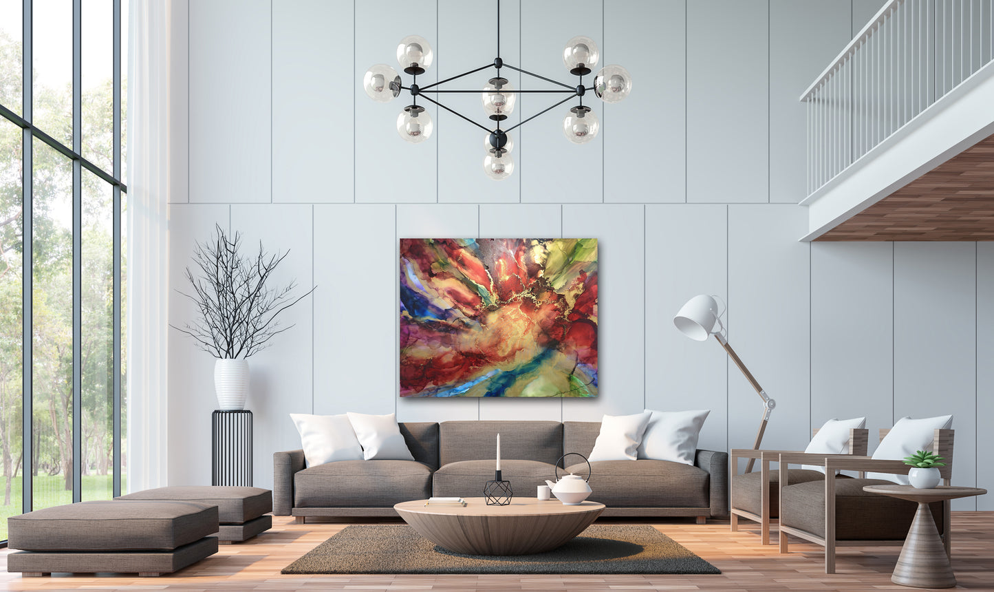 Rhythmic Force 48" X 60" - SOLD