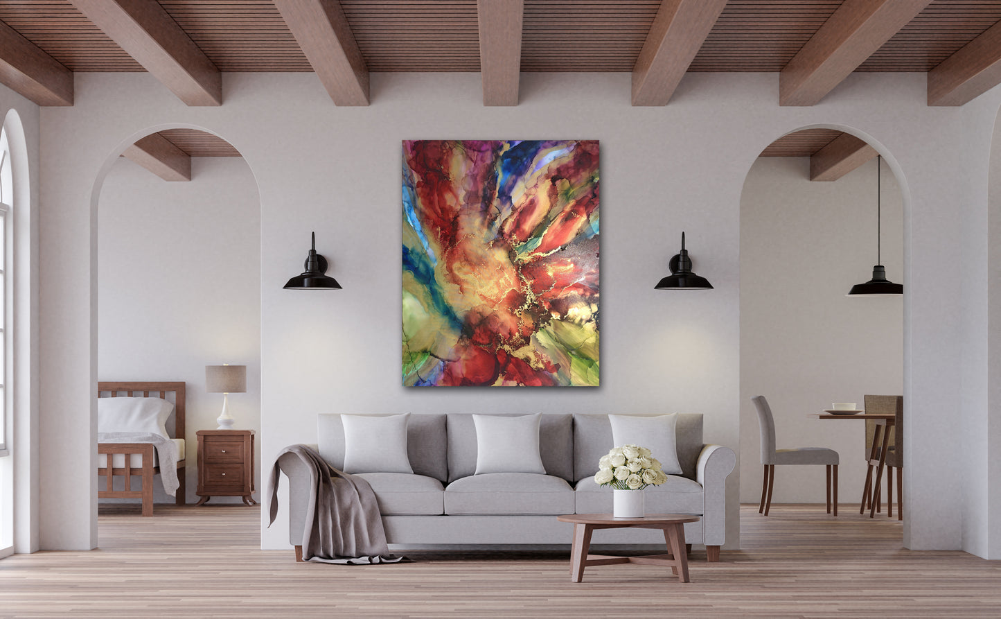 Rhythmic Force 48" X 60" - SOLD