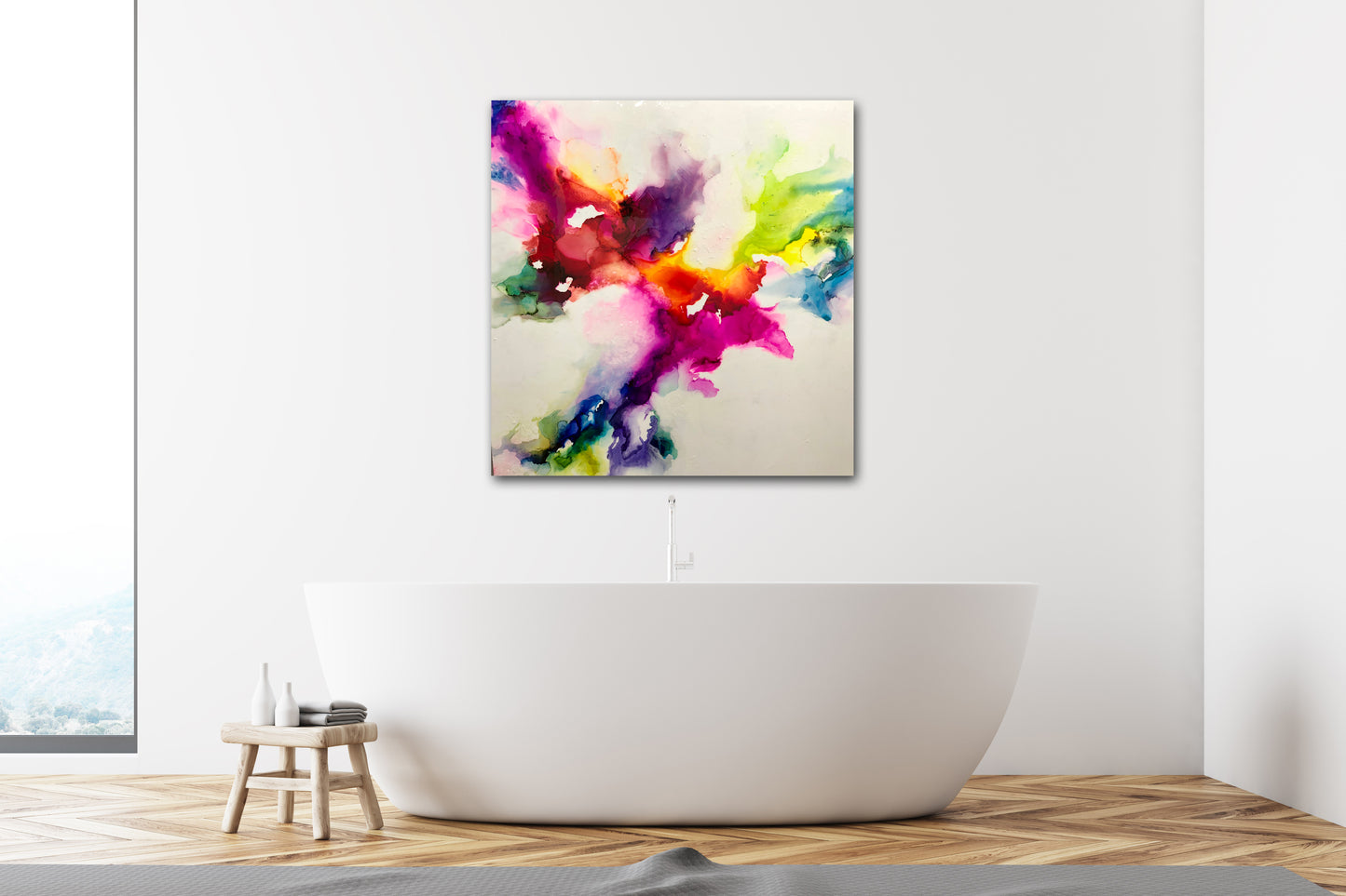 Inhaling Happiness - SOLD