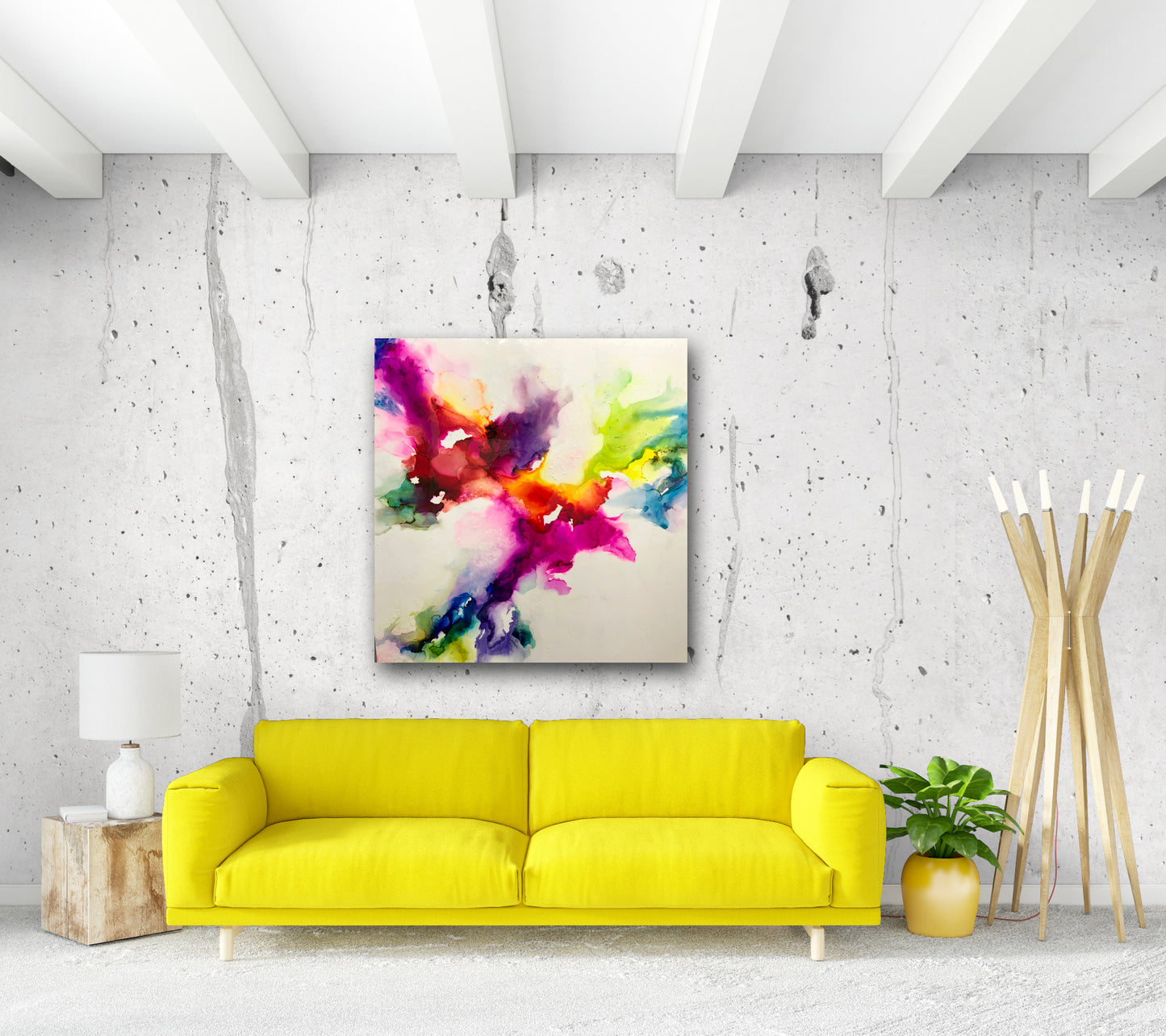 Inhaling Happiness - SOLD