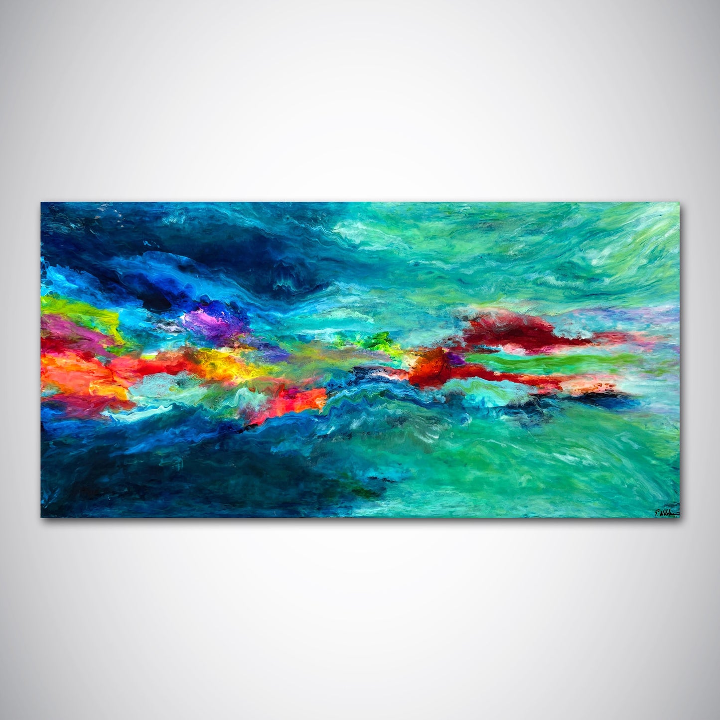 Looking Over Me - SOLD