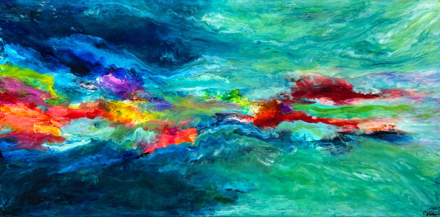 Looking Over Me - SOLD