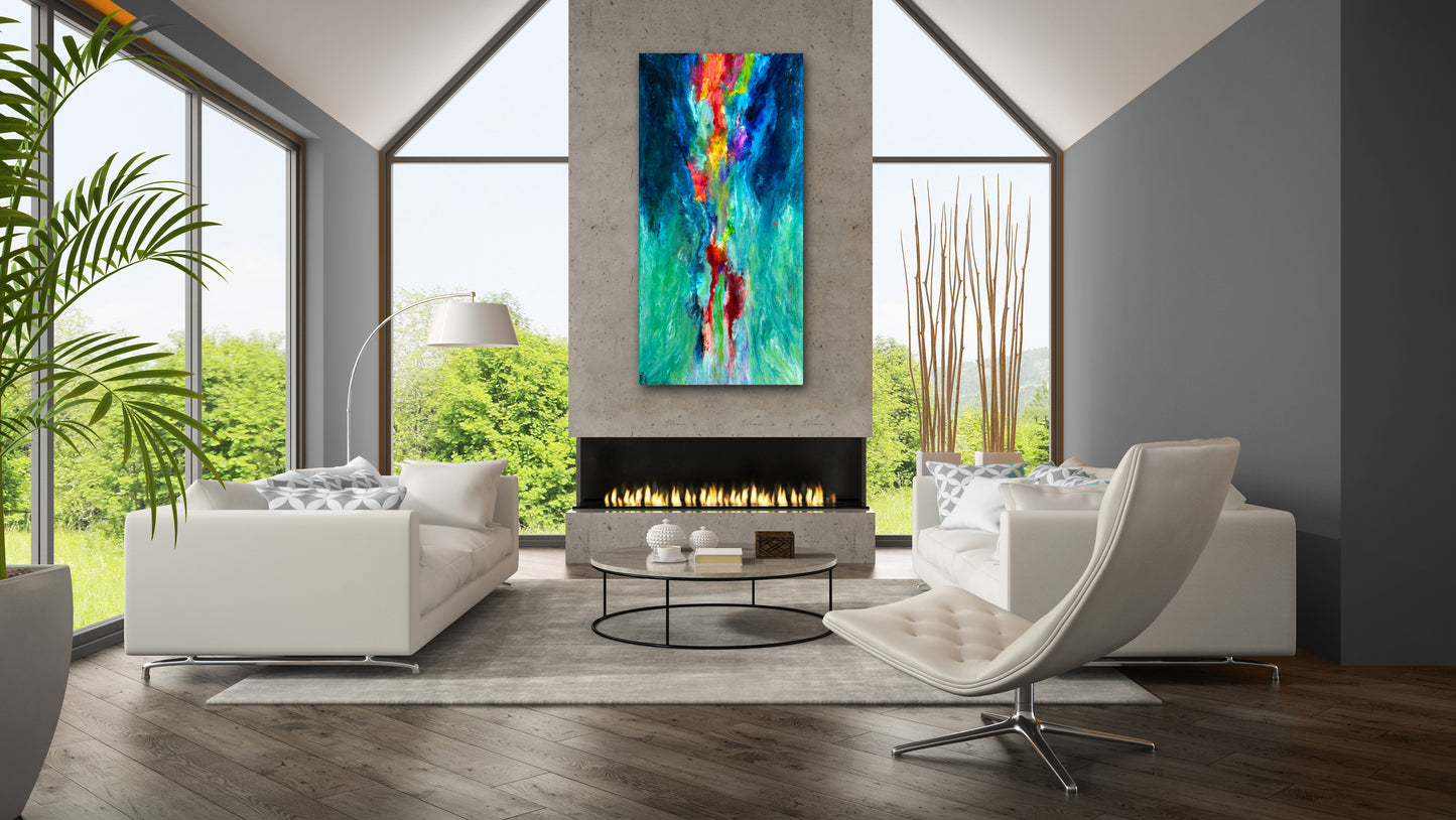 Looking Over Me - SOLD