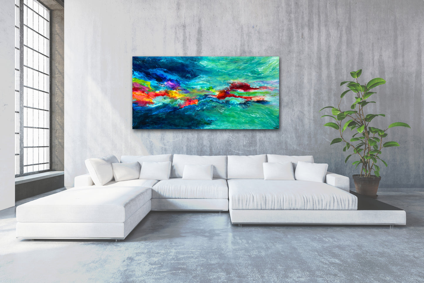 Looking Over Me - SOLD