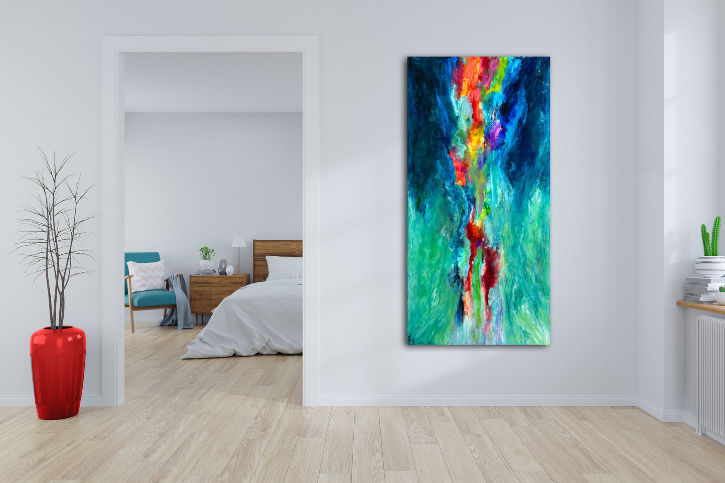 Looking Over Me - SOLD
