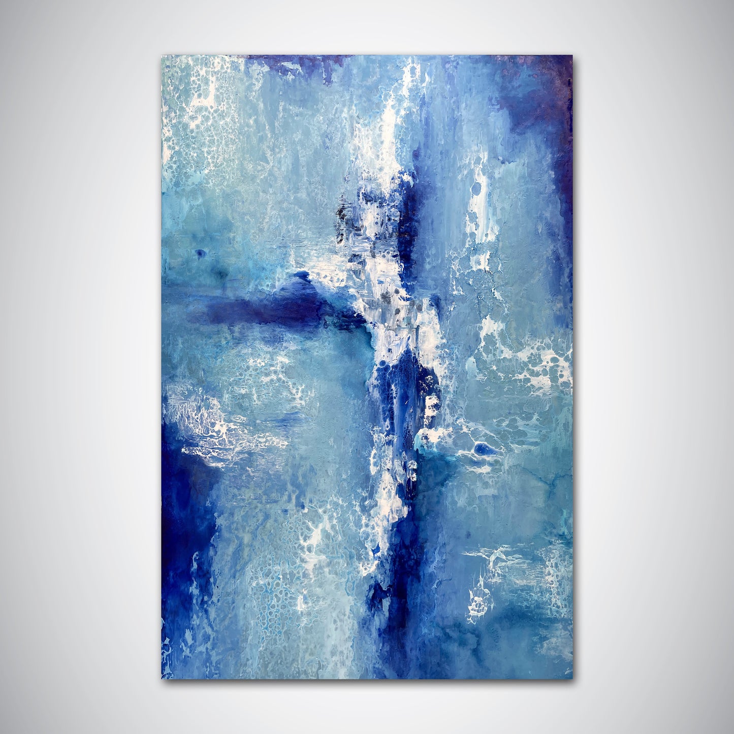 Blue Abstract Painting | Abstract Painting | E. Wildman Gallery
