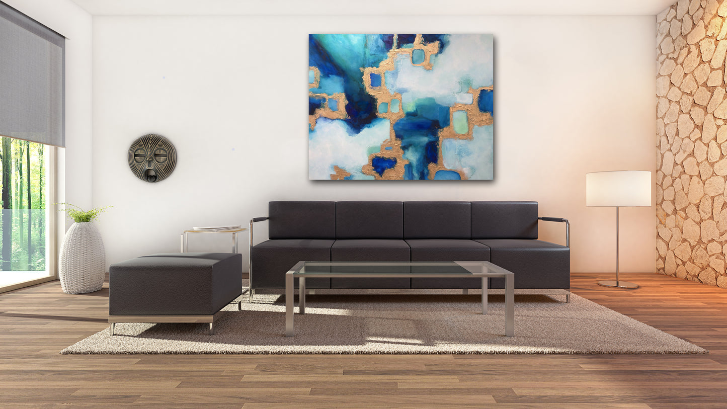 Opulent Perplexity    48" X 60" - SOLD