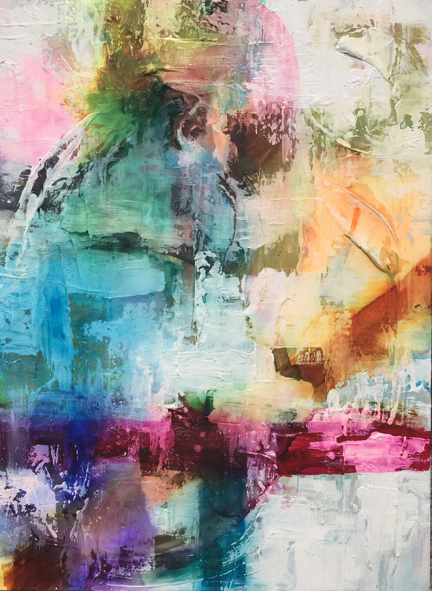 Peering Thru - SOLD