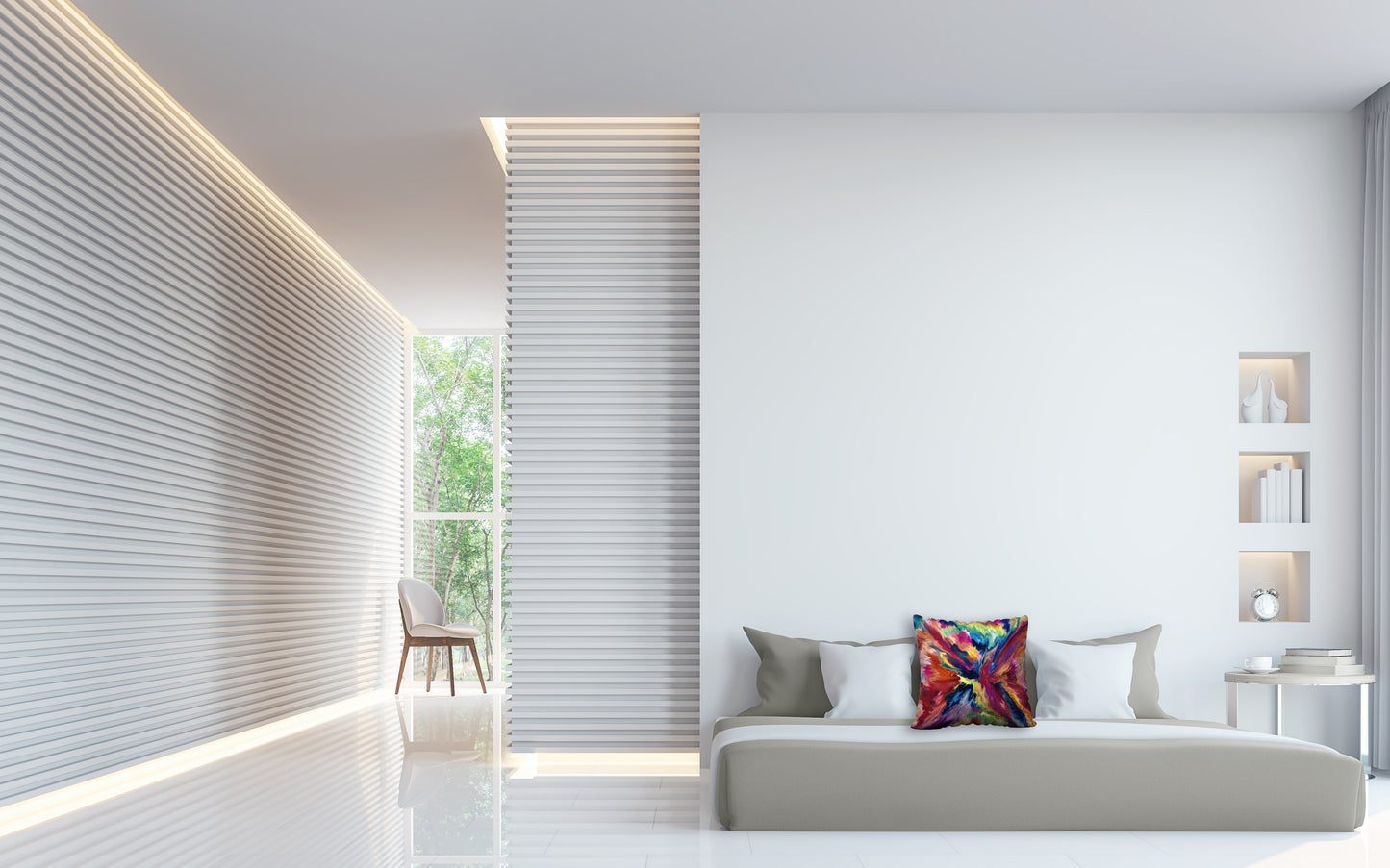 Soaring to Utopia - 22" X 22" - FREE SHIPPING