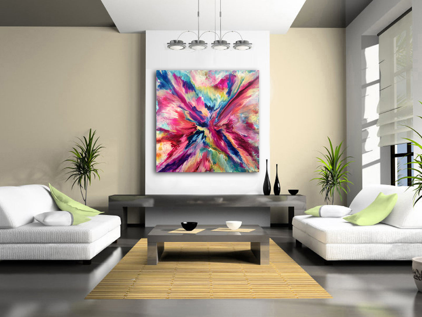 Soaring to Utopia 60" X 60" - SOLD