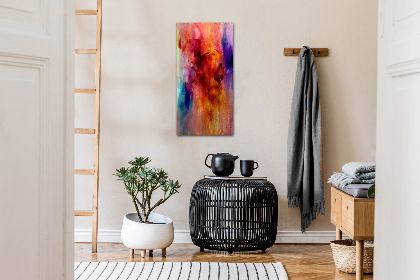 Unmasked 15" X 30" - SOLD