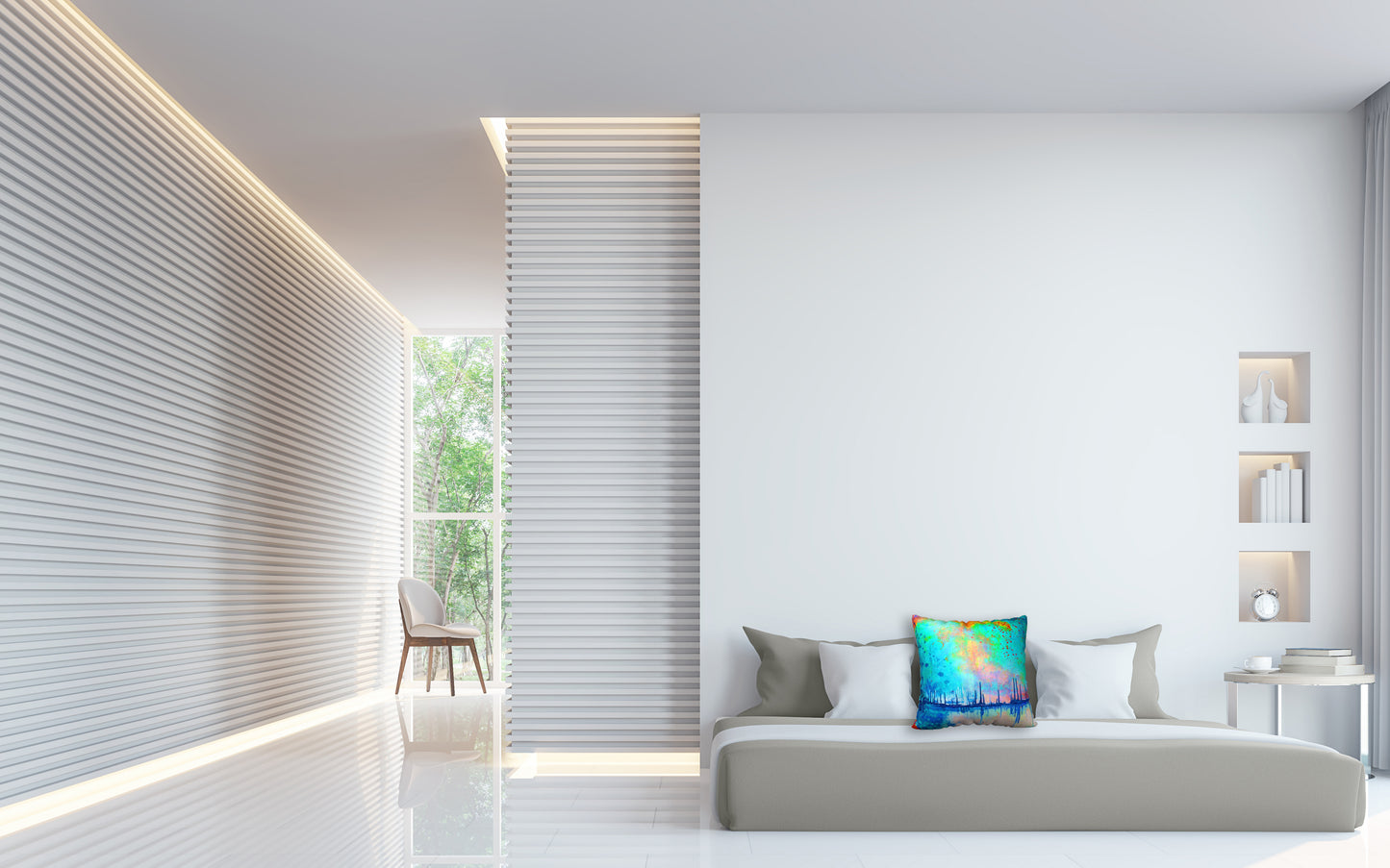 Urban Landscape - 22 x 22 - FREE SHIPPING