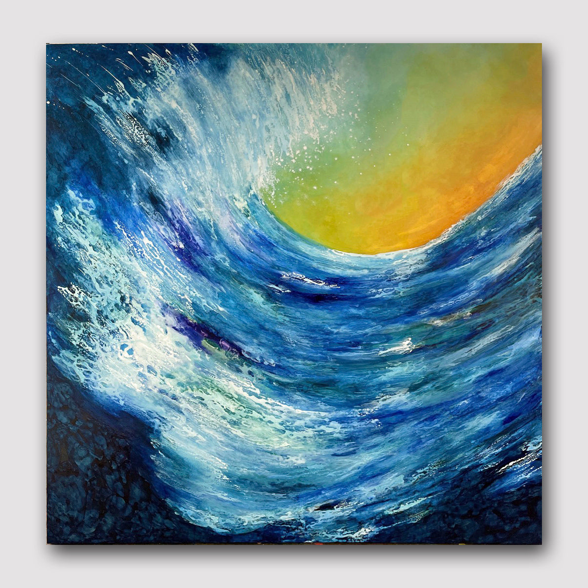 Wave Goodbye 60" X 60" - SOLD