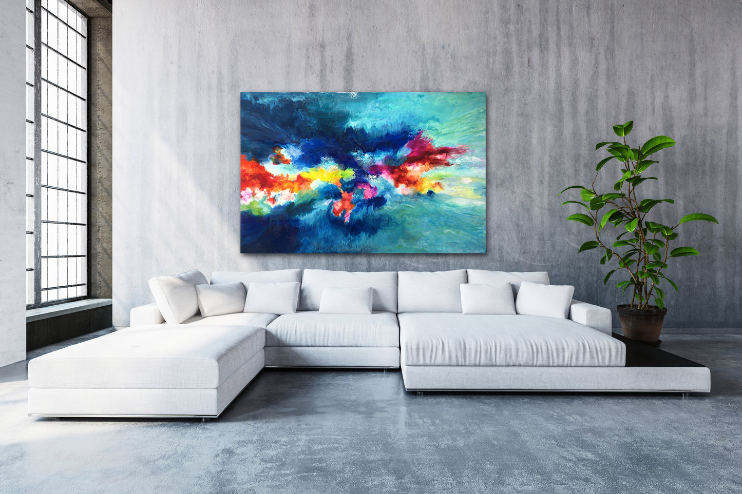 Where I Want to Be 48" X 72"- SOLD