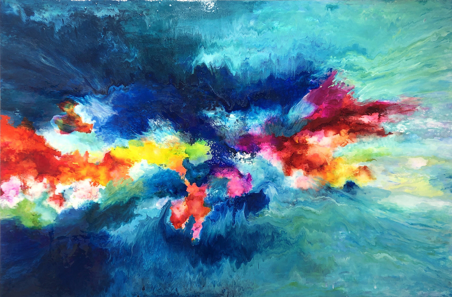 Where I Want to Be 48" X 72"- SOLD