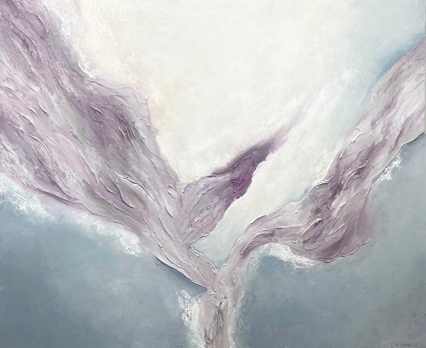 Whisk Me Away 60" X 72" - SOLD