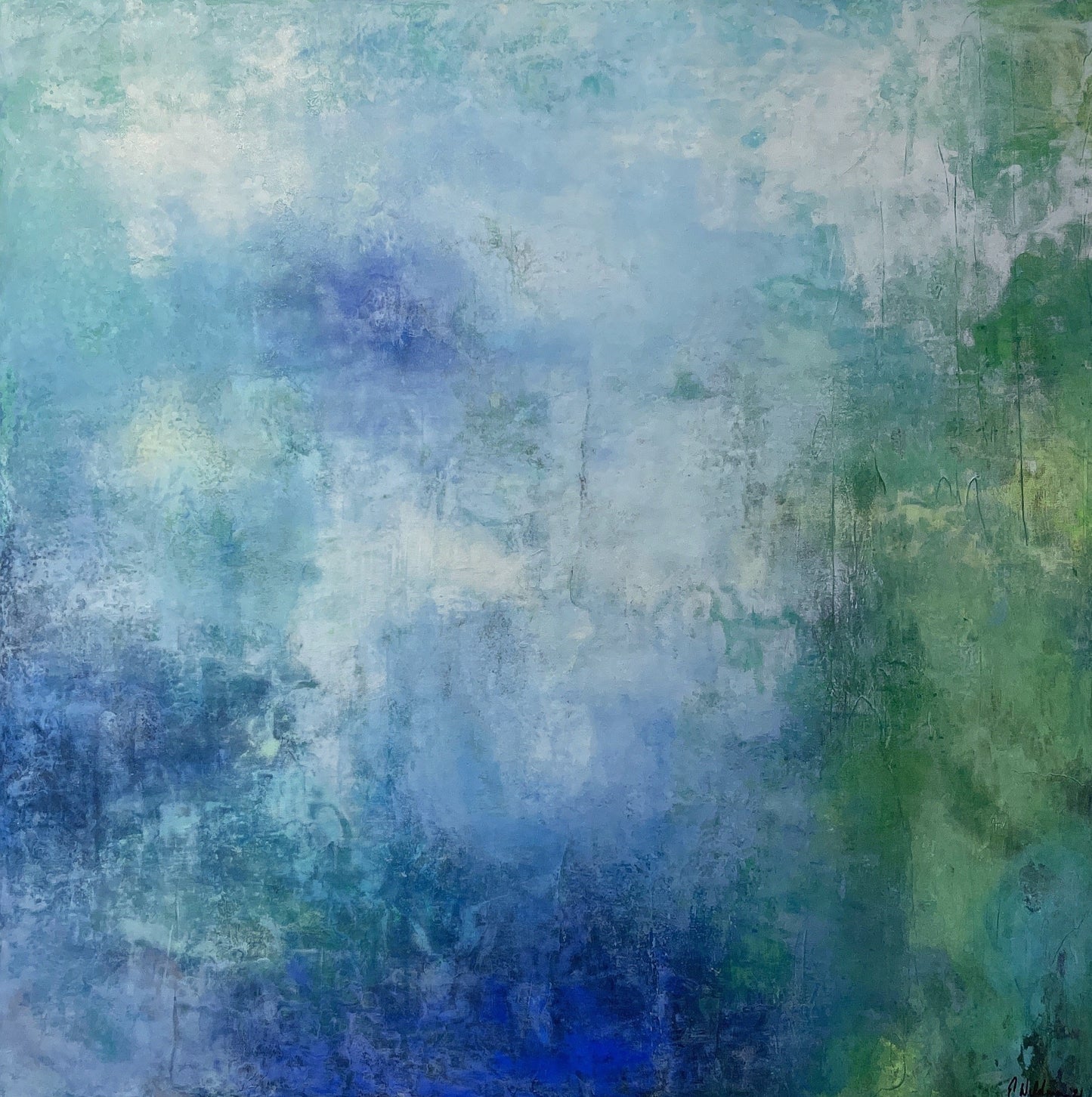 Blurred Luminosity Art Painting | Blurred Painting | E. Wildman Gallery