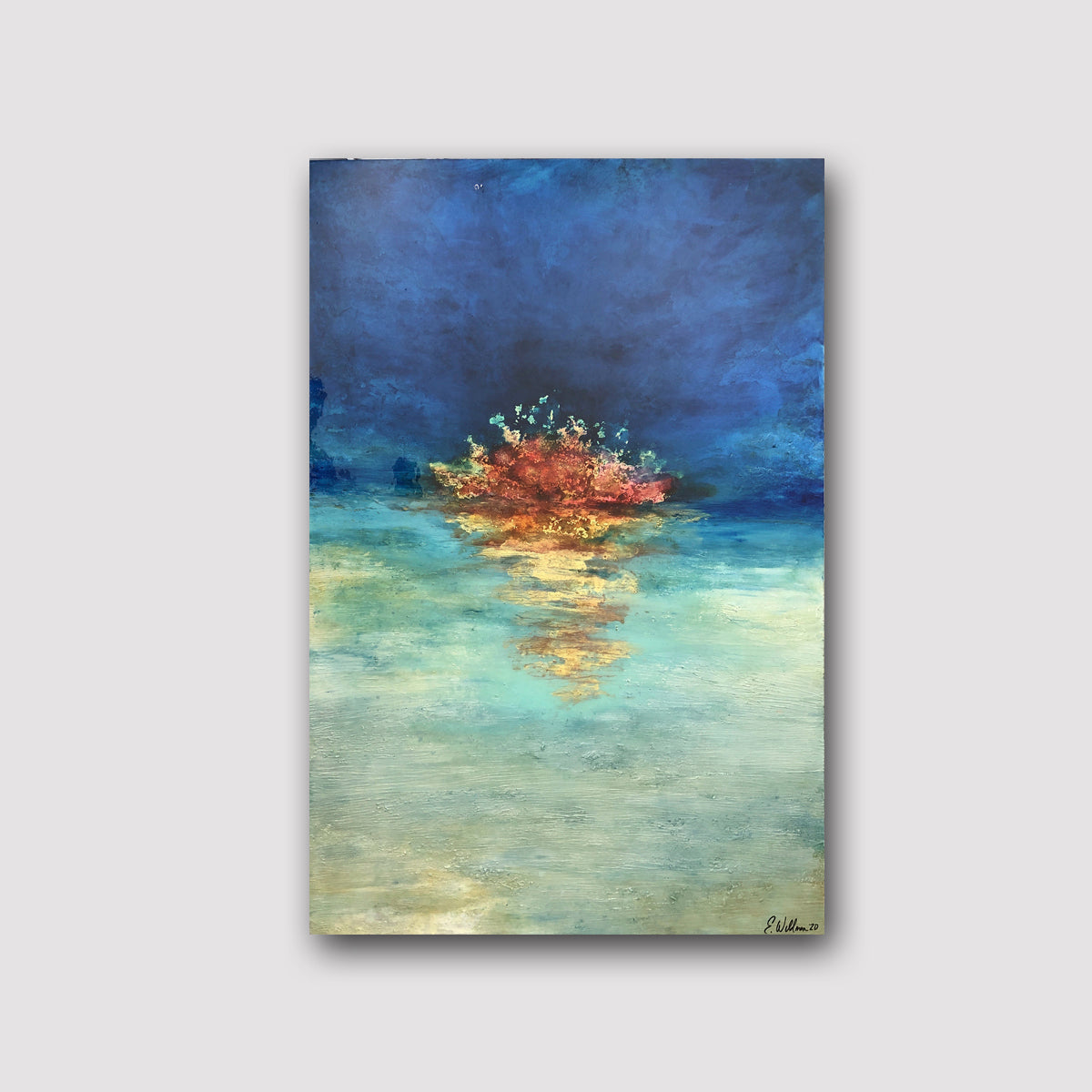 Ocean Sunset Painting | Sunset Painting | E. Wildman Gallery