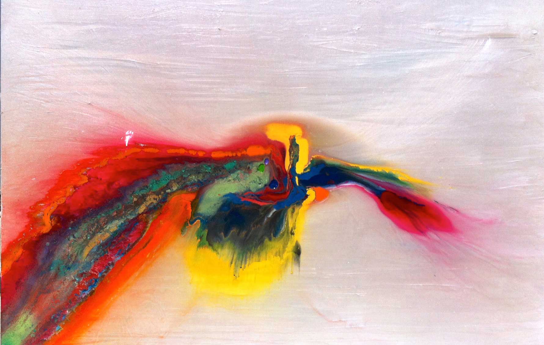 Abstract Bird Paintings | Abstract Art Painting | E. Wildman Gallery