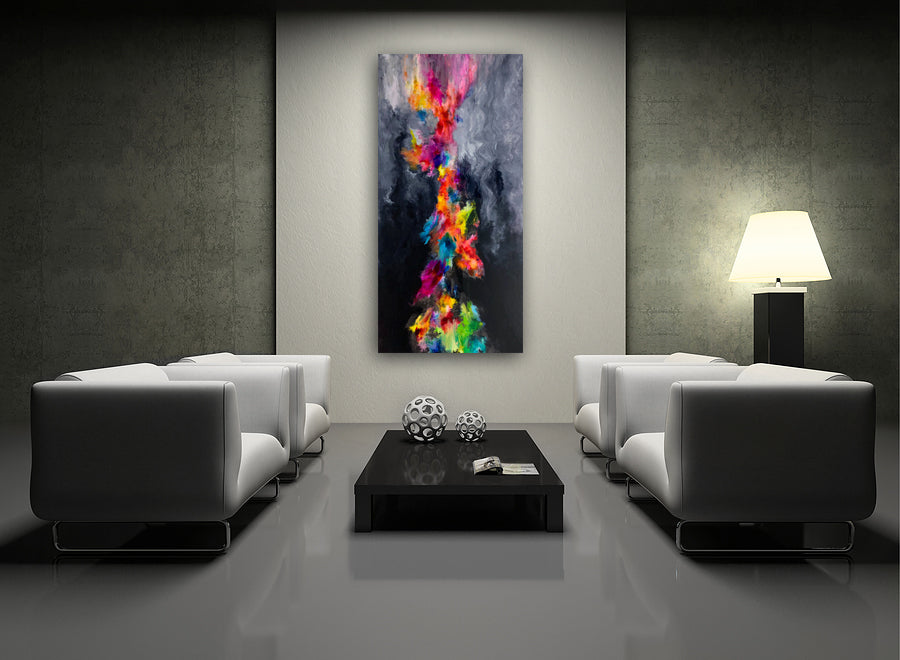 Coming Out 36" X 72" - SOLD