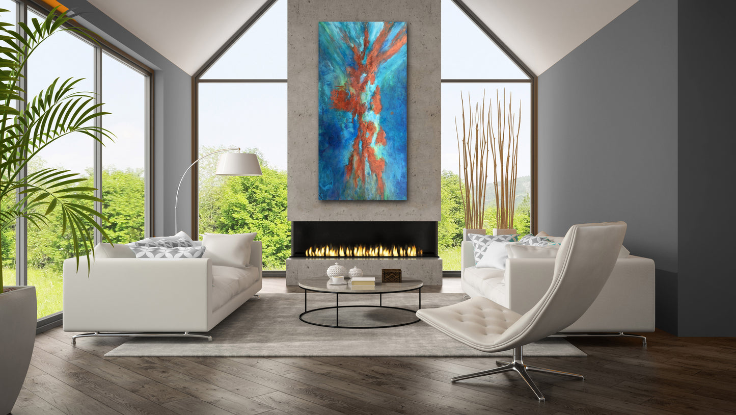 Natures Force  36" X 72" - SOLD