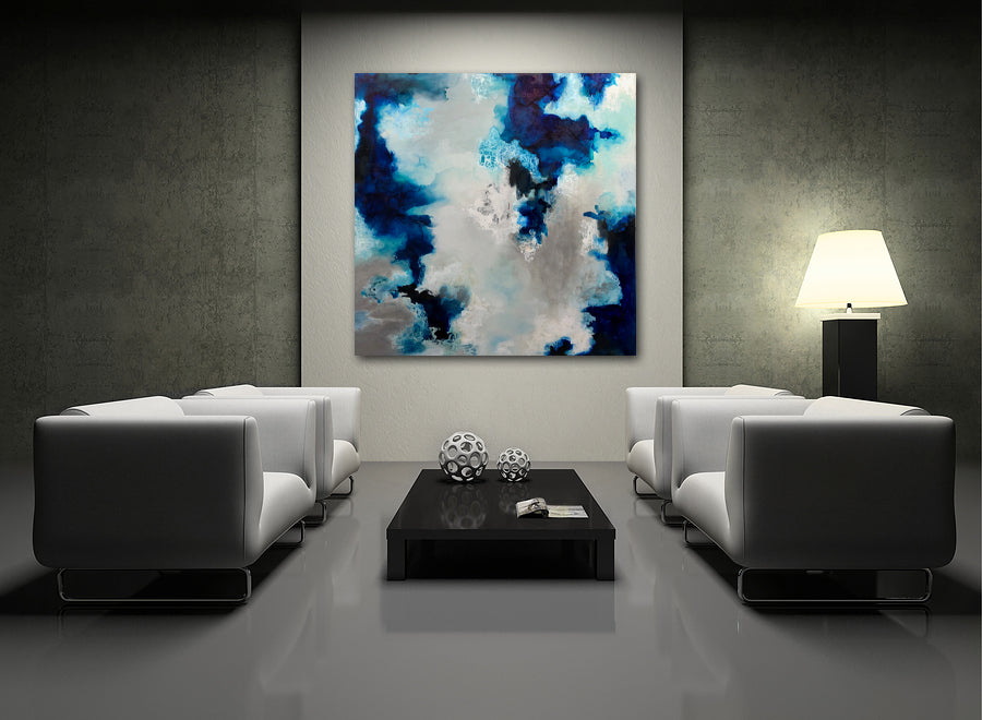 Opaque Obsessions 60" X 60" - SOLD