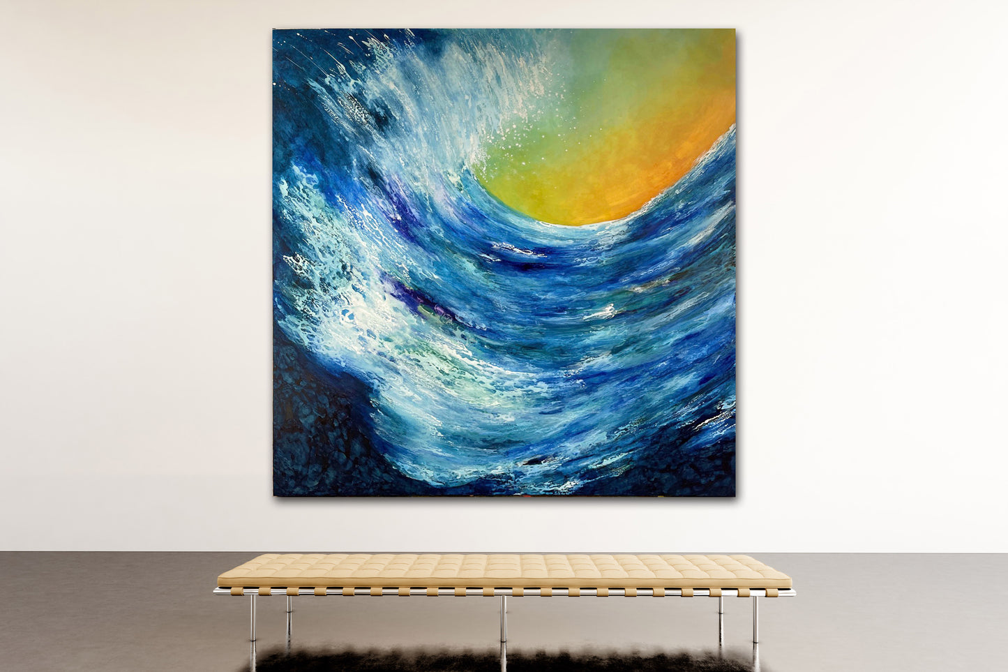 Wave Goodbye  60" X 60" - SOLD