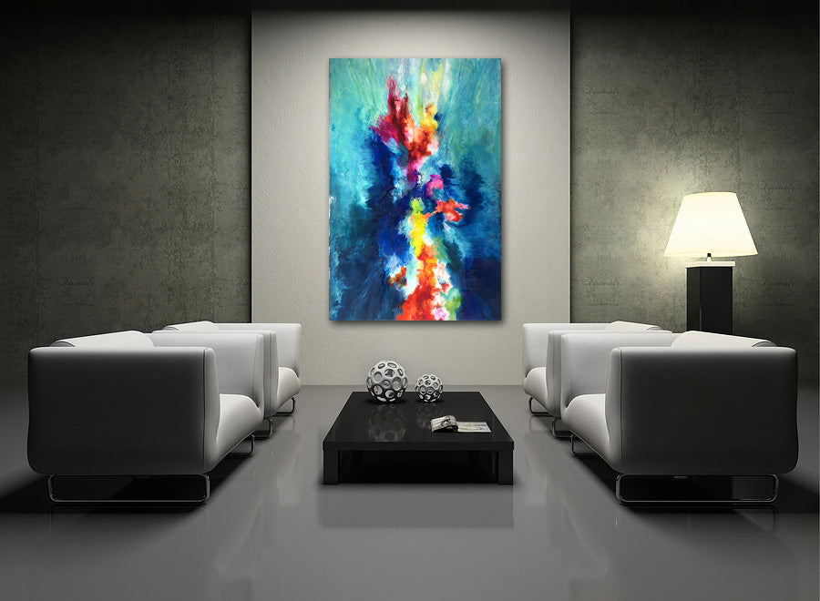 Where I Want to Be 48" X 72"- SOLD