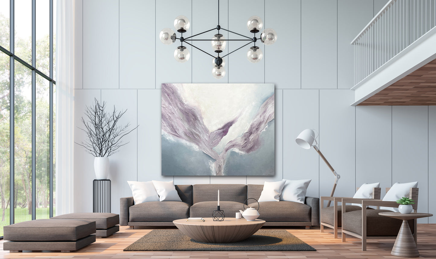 Whisk Me Away  60" X 72" - SOLD